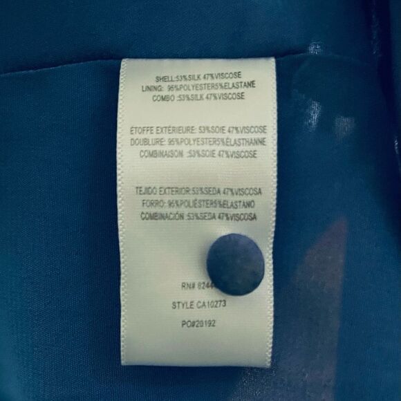 Nicole Miller Tie Dye High Neck Midi Dress - Picture 5 of 6